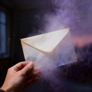 梦见收到无署名的信，文字逐渐消失只剩空白，这能否解读为对 “未知信息” 的期待与恐惧，或未察觉的情绪信号？   