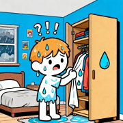 梦见衣服湿了换不了咋看？   