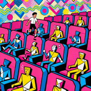 梦见在电影院找座位总有人咋看？         