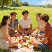 梦见和朋友野餐天气超棒啥意思