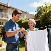 梦见帮邻居修晾衣绳绷紧了咋看