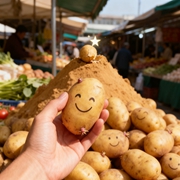 梦见在菜市场挑土豆没发芽的啥意思