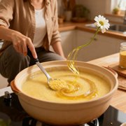 梦见煮小米粥煮出米油咋意思