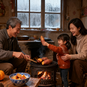 梦见和家人围炉烤红薯咋意思