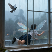 梦见自己长出小翅膀飞不高咋解析