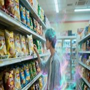 梦见逛超市买薯片选原味咋看