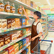 梦见逛超市买饼干选脆的咋看