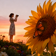 梦见在公园看蝴蝶采蜜咋意思