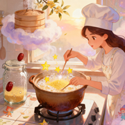 梦见煮小米粥加红枣咋看